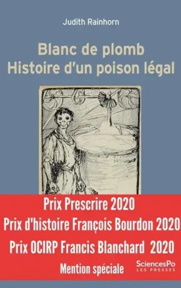 Judith Rainhorn, Blanc de Plomb couverture du livre de Judith Rainhorn, Blanc de Plomb